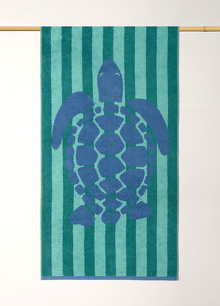 Kinderstrandhanddoek met schildpad