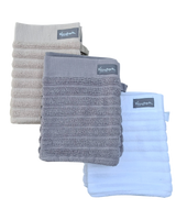 ACTIE - Washand Vandyck Border set van 10 stuks