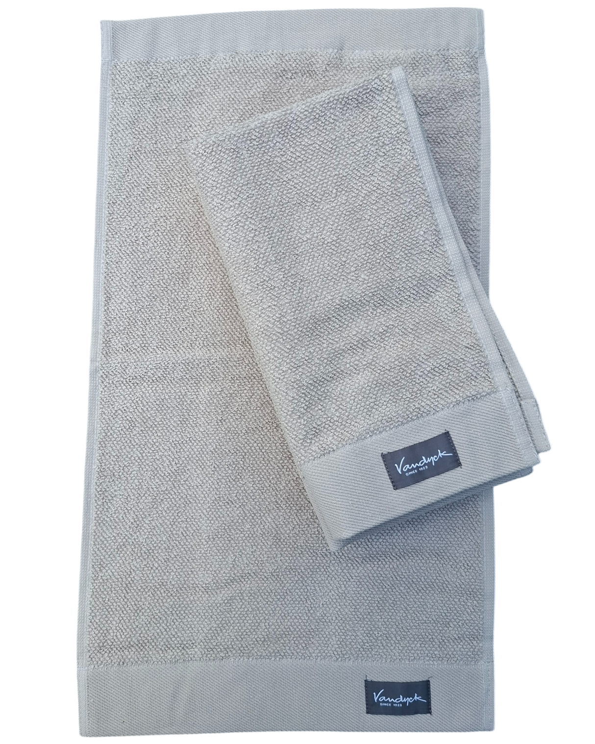 ACTIE - Vandyck gastendoeken Home uni Stone set van 6 stuks