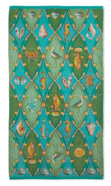 PIP Studio Strandtuch Little Sea grün