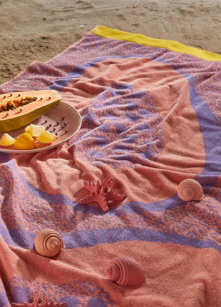 KAAT strandhanddoek Papaya