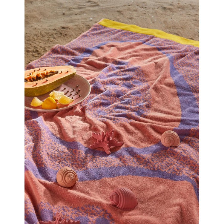 KAAT beach towel Papaya