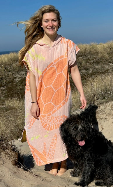 Hydrofiel surfponcho Turtle