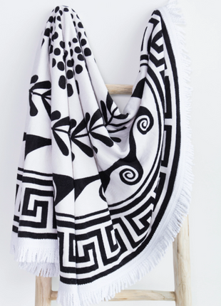 Ronde handdoek Greek