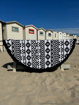 Ronde handdoek Aztec