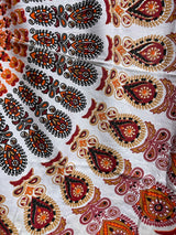 Ronde handdoek Carnival