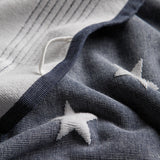 ACTIE - Seahorse Handdoekenset Stardust Donkerblauw