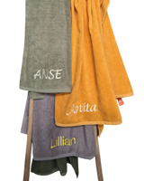 Strandhanddoek borduren