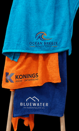 Embroidered beach towel
