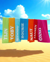 Strandtuch mit S&amp;LT-Print