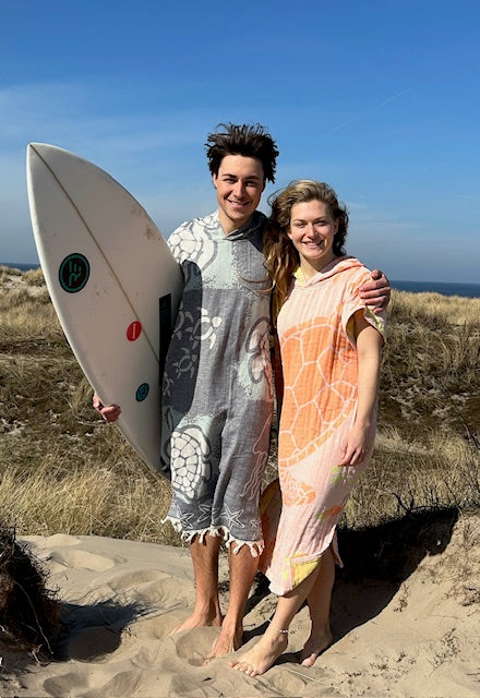 Hydrofiel surfponcho Sea life