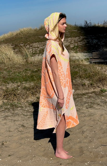 Hydrofiel surfponcho Turtle