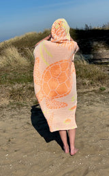Hydrofiel surfponcho Turtle