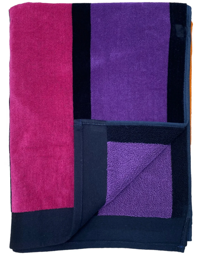 Happy Chic Velours-Strandtuch
