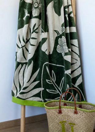 Velours strandhanddoek Toekan