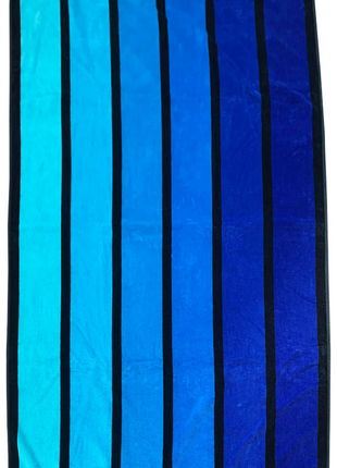 Velours strandhanddoek Happy Blue