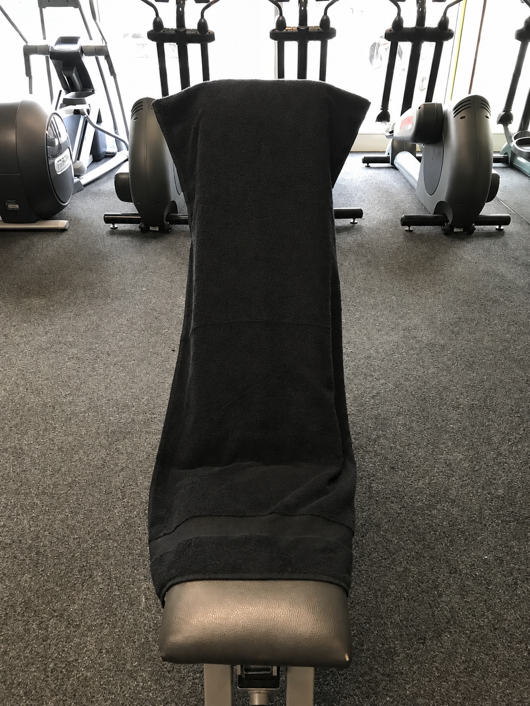 Besticktes Sporthandtuch