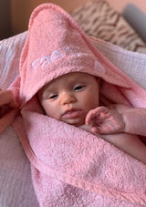 Babycape lichtroze