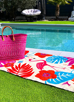 Kinderhanddoek Flamingo
