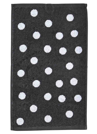 Dots antraciet_Gastendoek