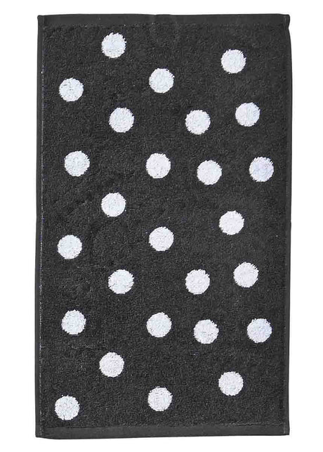 Dots antraciet_Gastendoek