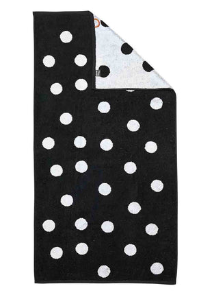 Dots zwart_Badlaken