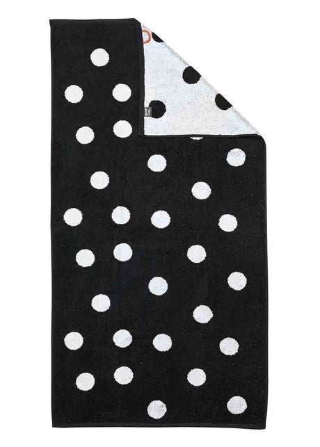 Dots zwart_Badlaken