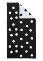 Dots zwart_Badlaken