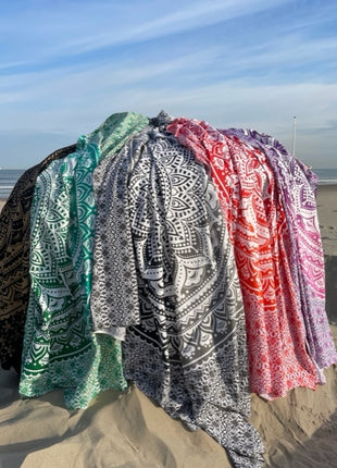 Familie strandlakens ACTIE