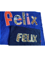 Badhanddoek met dierenprint