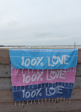 hamamdoeken 100% love