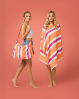 Coral Coast 2-in-1 hamamtas oranje/fuchsia