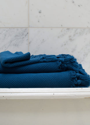 Handdoeken Baklava indigo