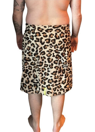 Heren saunakilt XXL panter