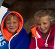 Hoody kobaltblauw