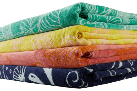 Kaat beachtowels stapel