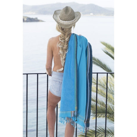Kikoy turquoise