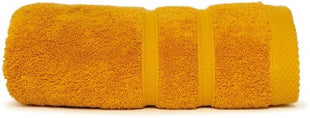 Luxe handdoeken okergeel