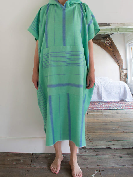 Ottomania surf poncho jadegroen