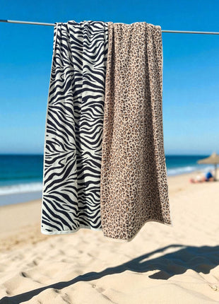 Lasa strandhanddoek Panter