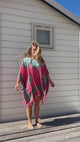 Sarongdress zwart/wit