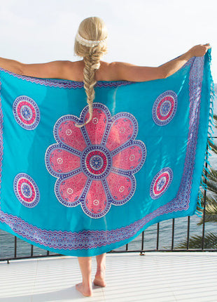 SARONG DARK TURQOISE TOSCA-2