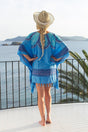 SARONG DRESS BLUE BLUE