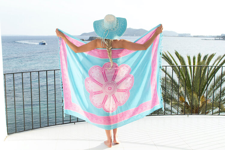 SARONG SOFT BLUE SOFT PINK-2