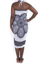 sarong white black 2