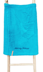 Saunakilt heren turquoise mt naam