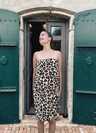 saunaklit dames panter S-M