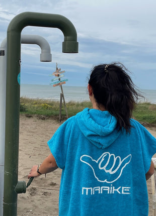 Shaka surfponcho turquoise
