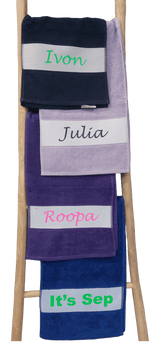 Sporthanddoek subli 4 lila, paars, kobalt en navy