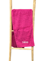 Besticktes Sporthandtuch